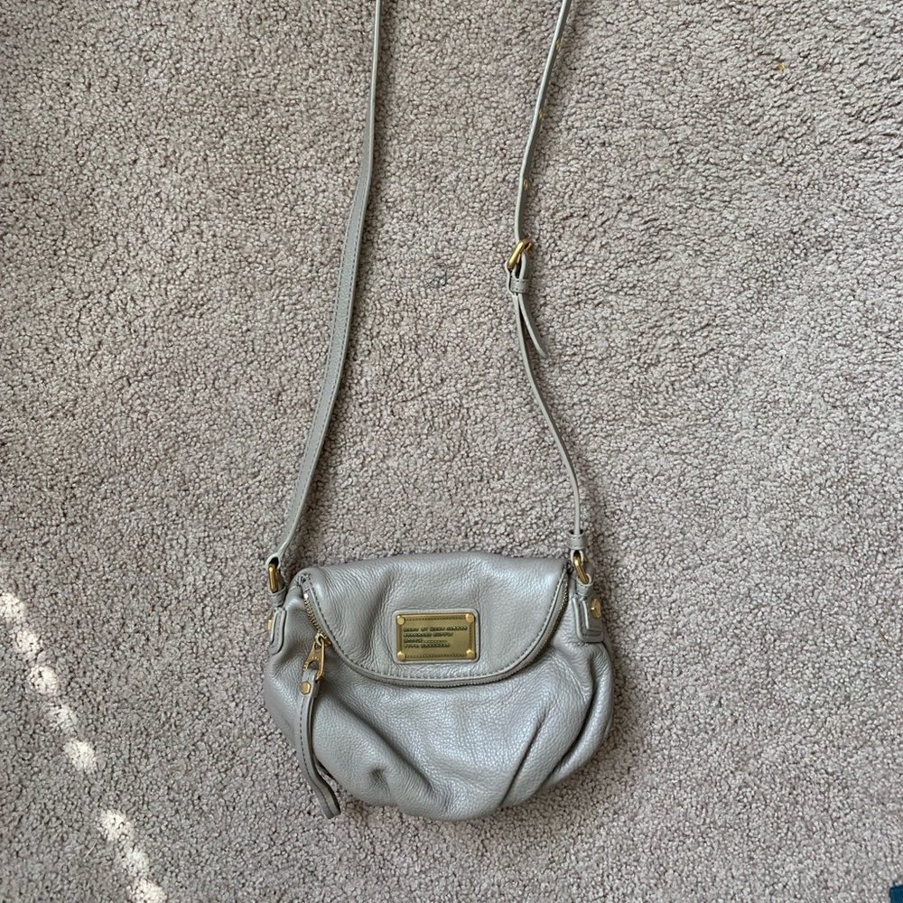Marc Jacobs grey crossbody Mini Natasha Q